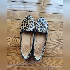 Clarks Leopard Print Women's Shoes - Size 6.5 M